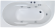 Гидромассажная ванна Royal Bath Azur Standart 150x80см левая белый RB614201ST-L Гидромассажная ванна Royal Bath Azur Standart 150x80см левая белый RB614201ST-L