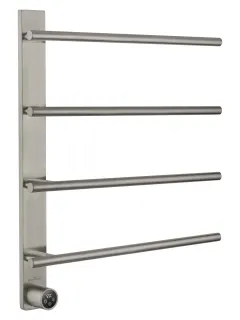 Полотенцесушитель электрический Wonzon & Woghand Nürnberg WW-AL344-BN 50x60 см брашированный никель