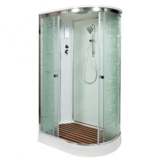 Душевая кабина Deto ЕМ1511 L с электрикой (эл.) 110х80х220 см Душевая кабина Deto ЕМ1511 L с электрикой (эл.) 110х80х220 см