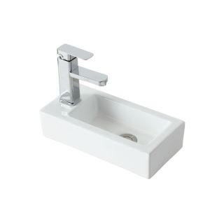 Раковина подвесная Orange B05-365RW 37 см белый