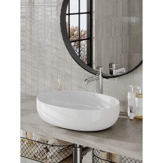 Раковина накладная Orange B05-520W 50 см белый