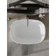 Раковина накладная Orange B05-365RW 60 см белый