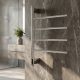 Полотенцесушитель электрический WasserKRAFT Rur 30TH103-4 50x60 см хром
