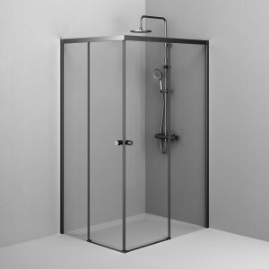 Душевой уголок Am.Pm X-joy W94G-403-120290-BТ1К 120x90 см без поддона чёрный матовый