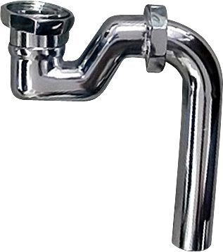 Сифон с гидрозатвором, хром BelBagno BB567-01-TI-CRM Сифон с гидрозатвором, хром BelBagno BB567-01-TI-CRM