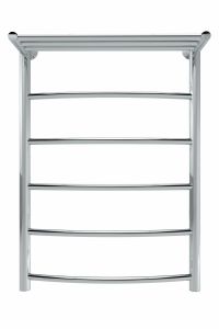 Полотенцесушитель водяной Indigo Arc LASHW80-50Pс полкой 80x50 см хром