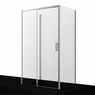 Душевой уголок WasserKRAFT Main 41S21 120x90 см профиль хром стекло прозрачное