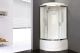 Душевая кабина Royal Bath BK стекло матовое 90x90см RB90BK1-M-CH-EL