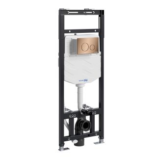 Система инсталляции для унитазов WasserKRAFT Alme 15TLT.010.ME.RG02 с кнопкой смыва