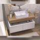 Тумба подвесная без столешницы Velvex Unit tp.UNI.50.1Y белый матовый, 50 см