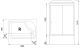 Душевая кабина Royal Bath BP правая стекло матовое 100x80см RB8100BP2-M-CH-R