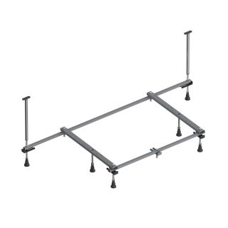 Ванна акриловая Am.Pm X-Joy W94A-180U80W-ARP 180x80 см c каркасом и фронтальной панелью