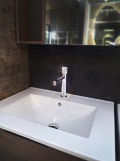 Смеситель для раковины AltroBagno Intento 0126 Cr хром Смеситель для раковины AltroBagno Intento 0126 Cr хром