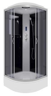 Душевая кабина Niagara NG-3503-14P 80x80см серебро/тонированное