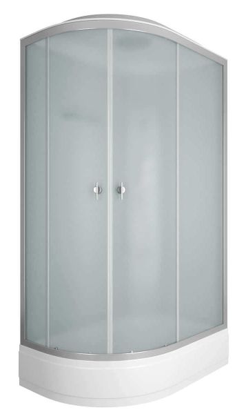 Душевая кабина Niagara NG-3324-14R 120x80см серебро/матовое