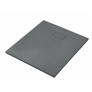 Душевой поддон WasserKRAFT Elbe 74T02 80x80 см чёрный матовый