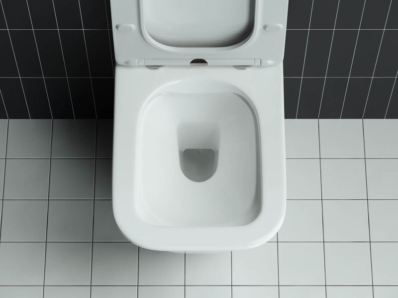 Подвесной унитаз Ceramica Nova Mono CN1902 безободковый белый
