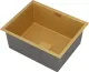 Кухонная мойка RoxenBath Uno 54 560210-54-GS золото текстурное покрытие
