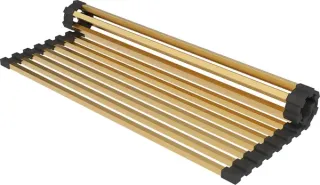 Кухонная мойка RoxenBath Uno 54 560210-54-GS золото текстурное покрытие