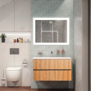 Подвесная тумба под раковину Art&Max Torino 100см бран AM-TORINO-1000-2C-SO-BR-P