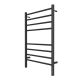 Полотенцесушитель электрический Terminus Аврора 4670078542953 П8 50х80 см чёрный муар