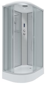 Душевая кабина Niagara NG-3312-14RP 120x80см серебро/матовое