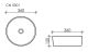 Раковина Ceramica Nova Element CN5001 36см белый