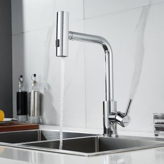 Смеситель для кухни Shevanik S263 с мультифункциональным изливом хром Смеситель для кухни Shevanik S263 с мультифункциональным изливом хром