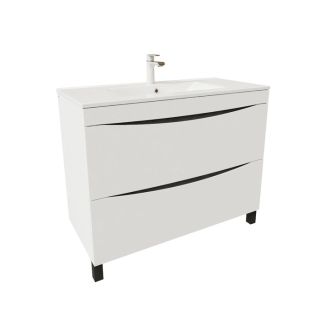 Тумба с раковиной IDDIS Cloud 100см белый CLO10WFi95 Тумба с раковиной IDDIS Cloud 100см белый CLO10WFi95
