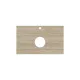 Столешница для накладных раковин Kerama Marazzi Про Травертин KM6012G0751RP80Tc2 80 см бежевый матовый