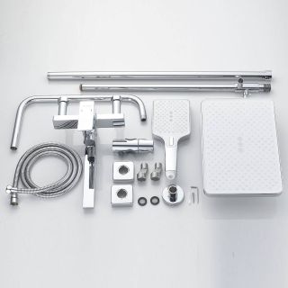 Душевая стойка Shevanik S6136 хром Душевая стойка Shevanik S6136 хром