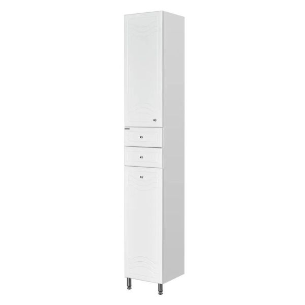 Шкаф-колонна Акватон Домус левосторонний белый 1A122003DO01L Шкаф-колонна Акватон Домус левосторонний белый 1A122003DO01L