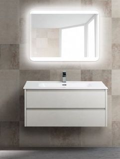 Тумба под раковину BelBagno подвесная 100x50см Bianco Opaco KRAFT-1000-2C-SO-BO Тумба под раковину BelBagno подвесная 100x50см Bianco Opaco KRAFT-1000-2C-SO-BO