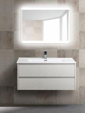 Тумба под раковину BelBagno подвесная 100x50см Bianco Opaco KRAFT-1000-2C-SO-BO