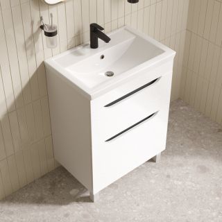 Тумба с раковиной IDDIS Рэй (Ray) RAY60WFi95K 60 см белый