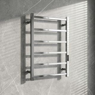 Полотенцесушитель электрический WasserKRAFT Abens 20TH101-6 45x70 см хром
