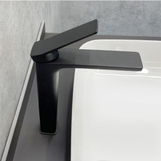 Смеситель для раковины Comforty чёрный матовый FC071B-CMT Смеситель для раковины Comforty чёрный матовый FC071B-CMT