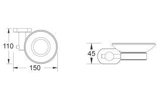 Мыльница Shevanik SG5103H чёрный Мыльница Shevanik SG5103H чёрный