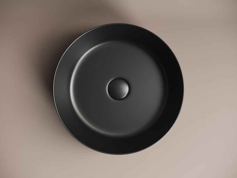 Раковина Ceramica Nova Element CN6022MB 39см чёрный матовый