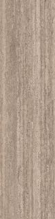 Керамогранит Kerama Marazzi KM6012G0981RGCF Ступень фронтальная клееная Про Травертин коричневый светлый матовый обрезной 33x119,5x0,9