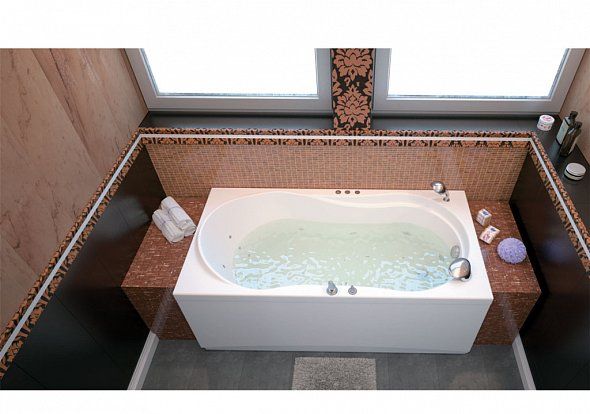 Акриловая ванна Aquanet Corsica 150x75