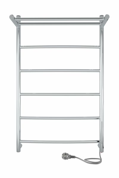 Полотенцесушитель электрический Indigo Arc LCAE80-50PR с полкой 80x50 см хром