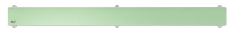 Решетка для душевого лотка AlcaPlast дизайн GLASS 55см зеленое стекло GL1202-550 Решетка для душевого лотка AlcaPlast дизайн GLASS 55см зеленое стекло GL1202-550