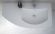Акриловая раковина Solid Surface, правосторонняя Cezares 91x49 Bianco Soho 50224 Акриловая раковина Solid Surface, правосторонняя Cezares 91x49 Bianco Soho 50224