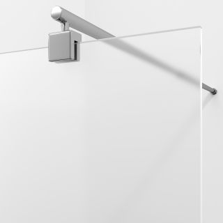 Душевая перегородка WasserKRAFT Rur 30W44-MG 100 см профиль хром стекло матовое