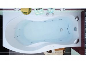 Акриловая ванна Aquanet Borneo 170x90 L