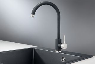 Смеситель для кухни Granula Standart ST-4031, ШВАРЦ Смеситель для кухни Granula Standart ST-4031, ШВАРЦ