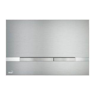 Кнопка смыва AlcaPlast FLAT для инсталляции хром матовый STRIPE Кнопка смыва AlcaPlast FLAT для инсталляции хром матовый STRIPE