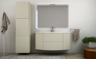 Тумба под раковину Cezares 91x55 Grigio natura Eden 55071