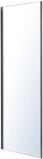 Боковая панель BelBagno Unique UNIQUE-100-FIX-C-Cr 100 см профиль хром стекло прозрачное
